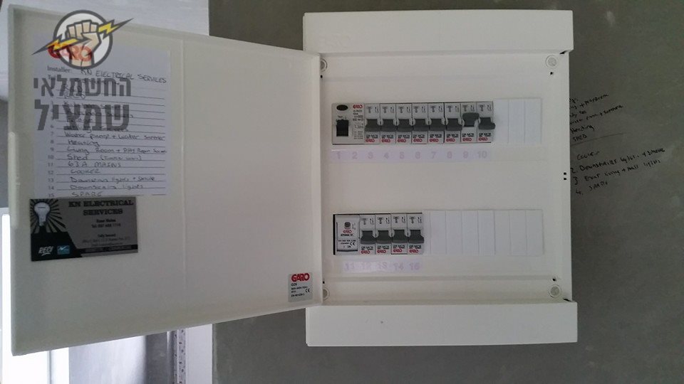 תיקון קצר חשמלי בלוח חשמל בדירת סטודנטים