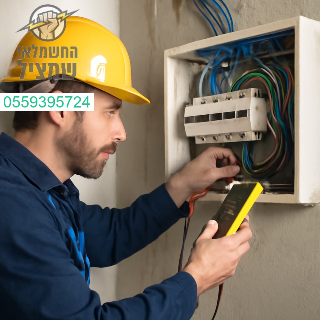 חשמלאי בודק מוסמך באריאל עם ניסיון מקצועי ועבודה לפי התקנים הגבוהים ביותר
