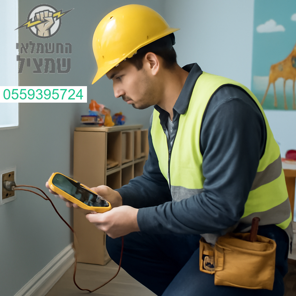 בדיקת חשמל מקצועית לגן ילדים על ידי חשמלאי מוסמך תוך הקפדה על בטיחות ואמינות ברמה הגבוהה ביותר