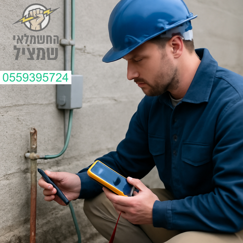 בדיקת הארקה מקצועית על ידי חשמלאי מוסמך לאבטחת תקינות והגנה מקסימלית