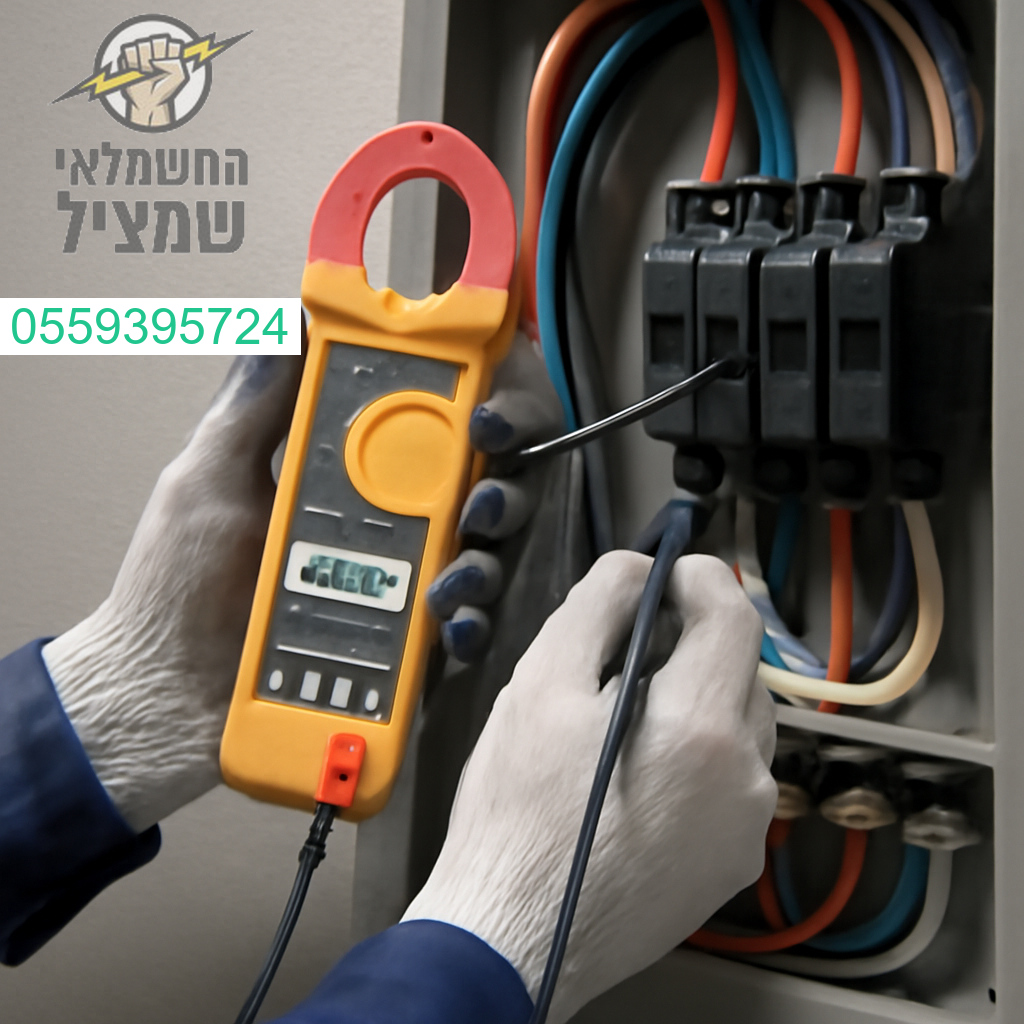 בדיקת עומס מקצועית לאיתור צריכת חשמל מדויקת בלוח החשמל הראשי