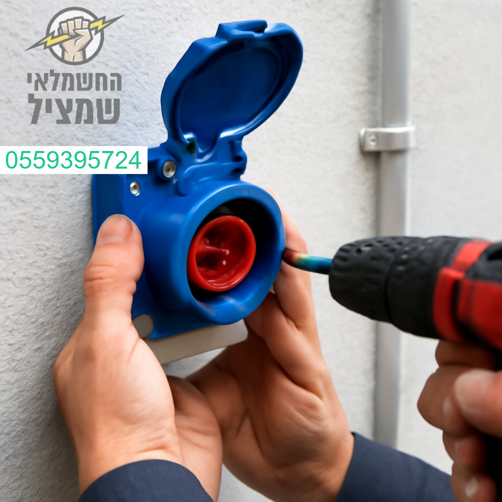 התקנה מקצועית של שקע תעשייתי באיכות בלתי מתפשרת לשימושים כבדים ובטיחות מקסימלית