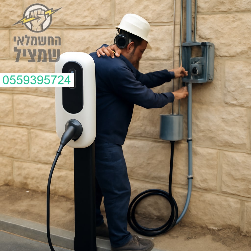 התקנה מקצועית של עמדת טעינה לרכב חשמלי במודיעין עילית בשילוב תשתית מתקדמת וביצוע איכותי