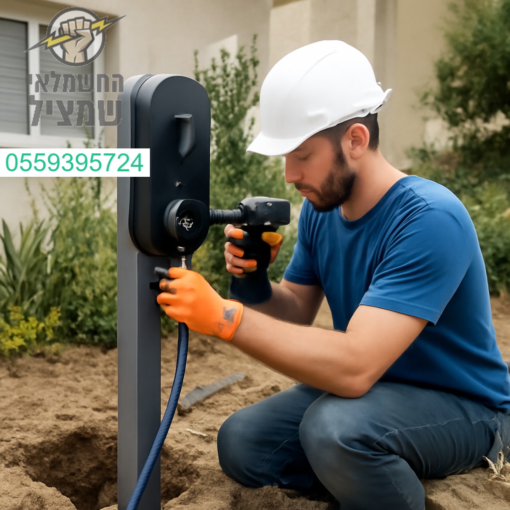 התקנת עמדת טעינה מתקדמת לרכב חשמלי בכפר יונה באיכות ובדיוק ללא פשרות