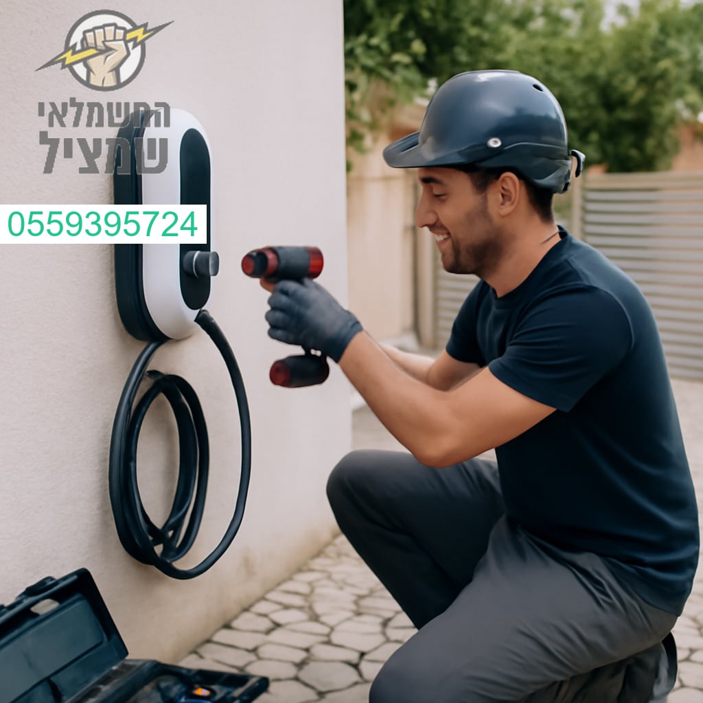 התקנת עמדת טעינה מתקדמת לרכב חשמלי באבן יהודה ברמת גימור גבוהה ובשירות מקצועי