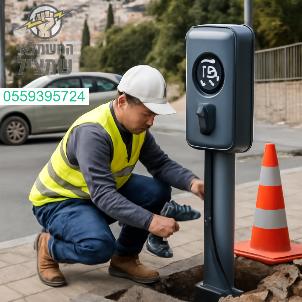 התקנה מקצועית של עמדת טעינה מתקדמת לרכב חשמלי בחיפה עם דגש על איכות ובטיחות