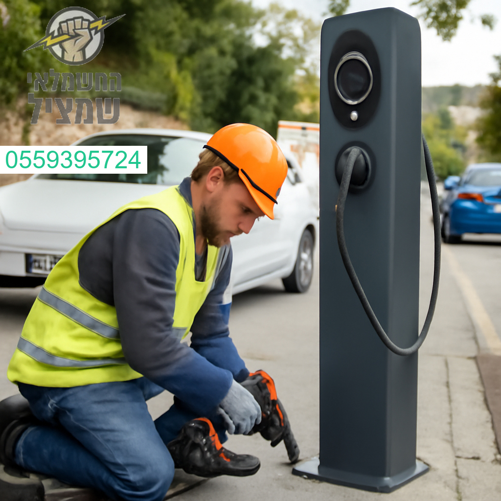התקנת עמדת טעינה חכמה לרכב חשמלי ברמה הגבוהה ביותר בחיפה