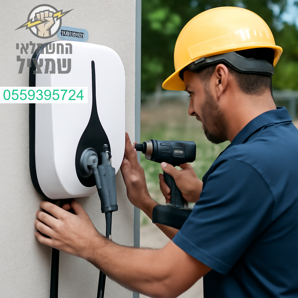 התקנה מקצועית של עמדת טעינה לרכב חשמלי ברמת ביצוע גבוהה ואסתטיקה מרשימה