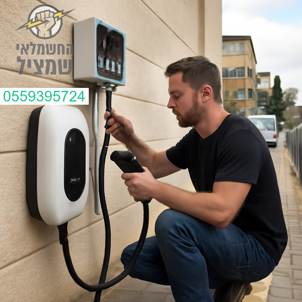 התקנת עמדת טעינה לרכב חשמלי ברמת ביצוע גבוהה בעפולה על ידי חשמלאי מוסמך ומקצועי
