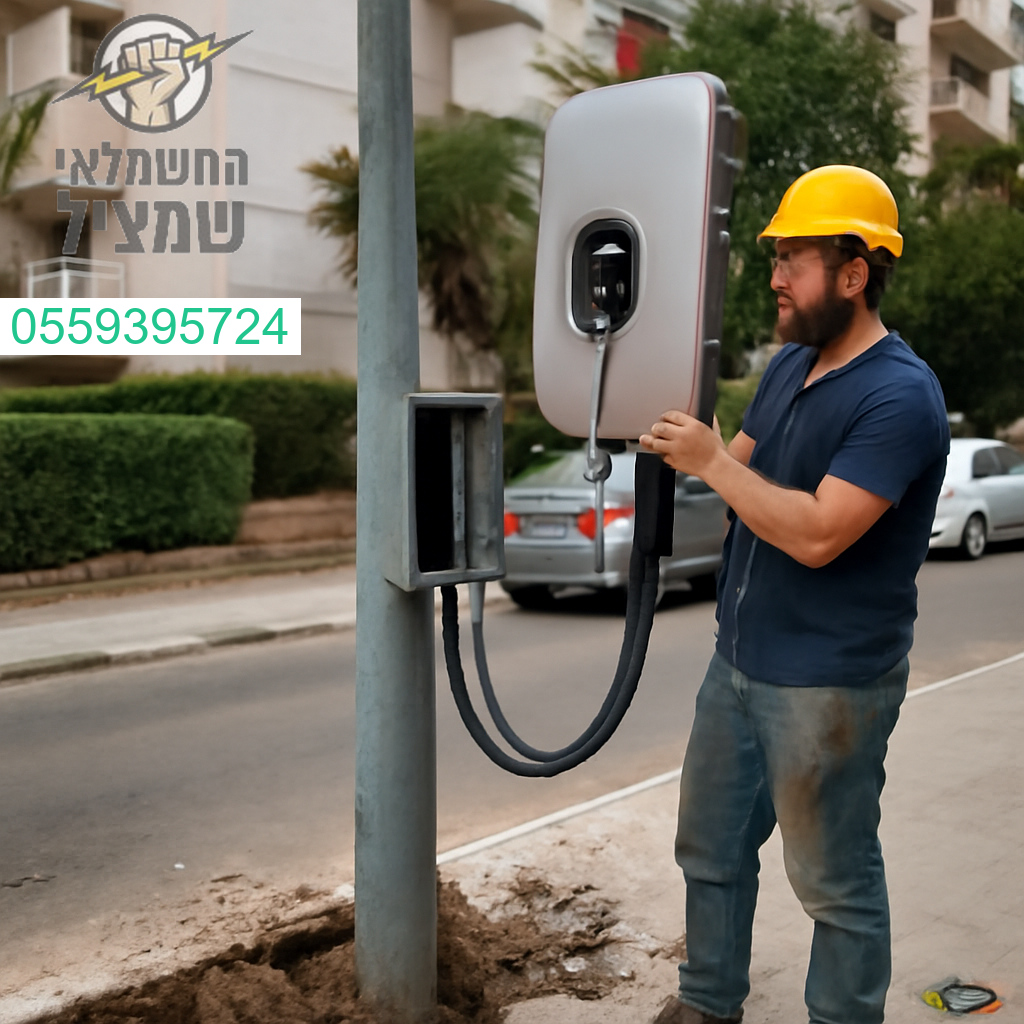 התקנת עמדת טעינה מתקדמת לרכב חשמלי בקריית מוצקין ברמה הגבוהה ביותר