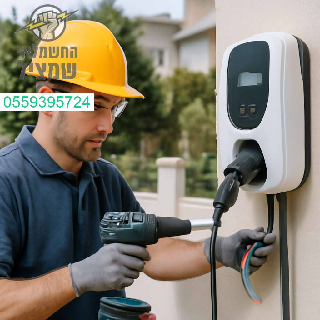 התקנת עמדת טעינה חכמה ואיכותית לרכב חשמלי ברעננה על ידי צוות מקצועי ומנוסה