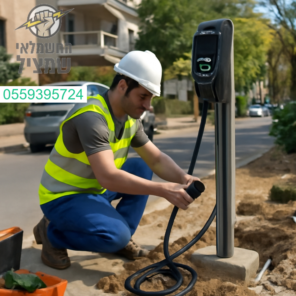 התקנת עמדת טעינה לרכב חשמלי באור יהודה ברמה הגבוהה ביותר ובסטנדרטים מובילים בתחום