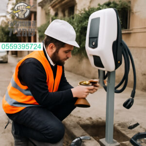 התקנה מקצועית של עמדת טעינה חדשנית לרכב חשמלי בבני ברק על ידי צוות מומחה ומנוסה