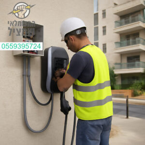 התקנת עמדת טעינה חכמה לרכב חשמלי בראש העין באיכות ללא פשרות